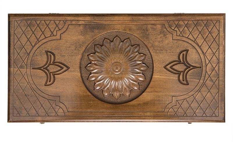 Нарды резные "Цветок", Ustyan