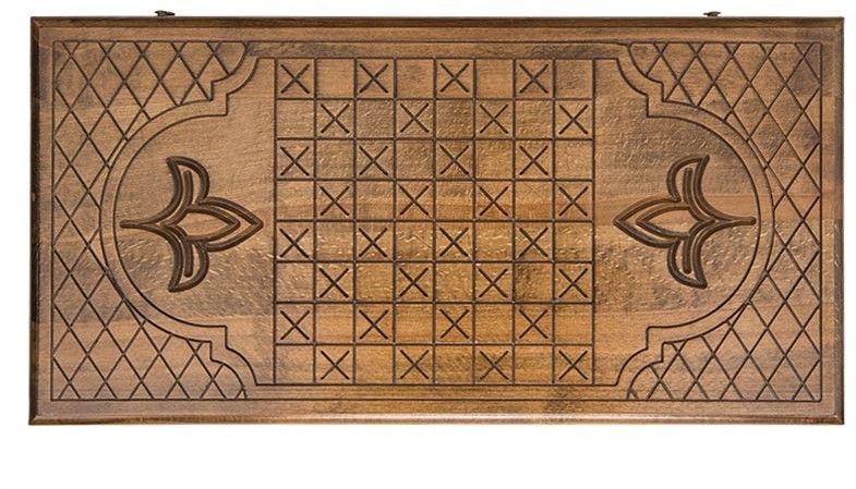 Нарды резные "Цветок", Ustyan