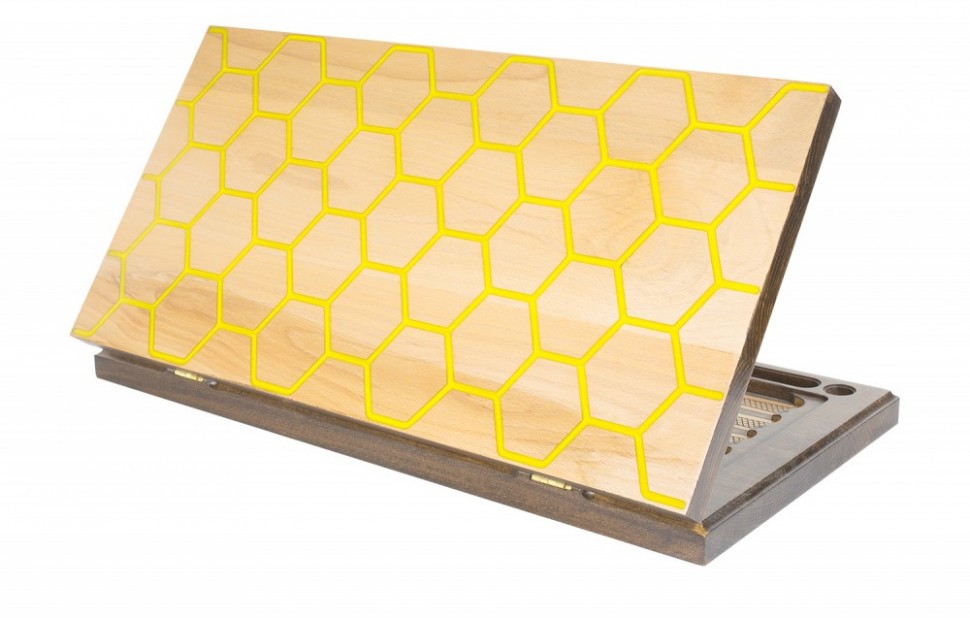 Нарды резные "Гексагон 2" 60, Mkhitaryan