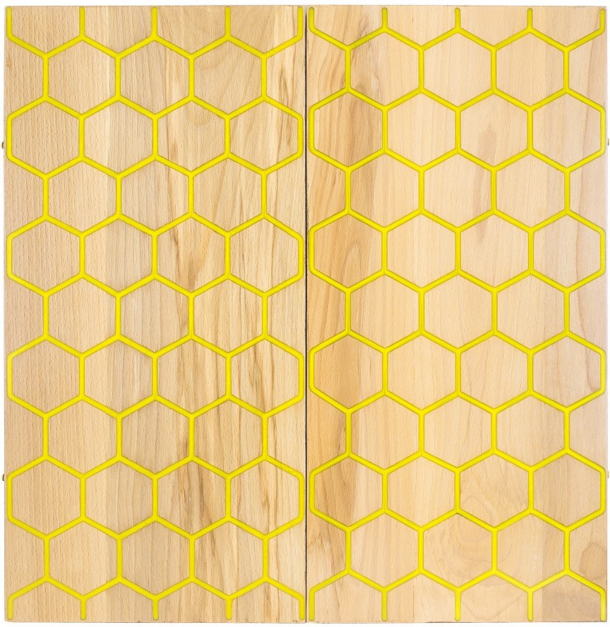 Нарды резные "Гексагон 2" 60, Mkhitaryan