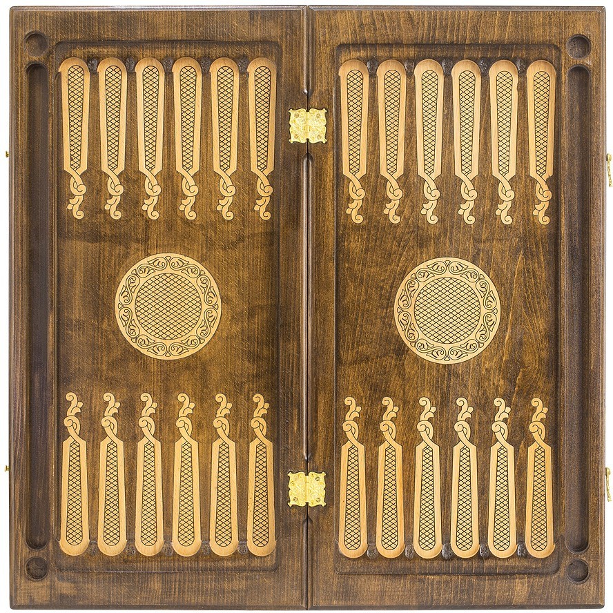 Нарды резные "Гексагон 2" 60, Mkhitaryan