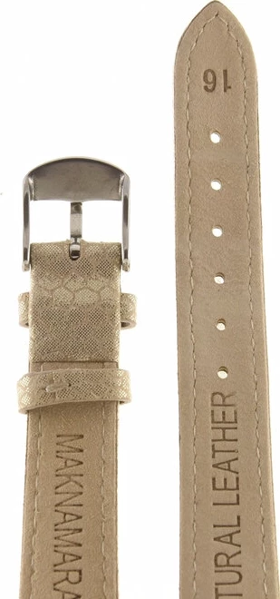 Ремешки maknamara 16 мм змея зол сер заст