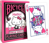Карты "Bicycle Hello Kitty Black &amp; Pink"