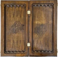 Нарды резные &quot;Сияние 4&quot;,50 Ustyan