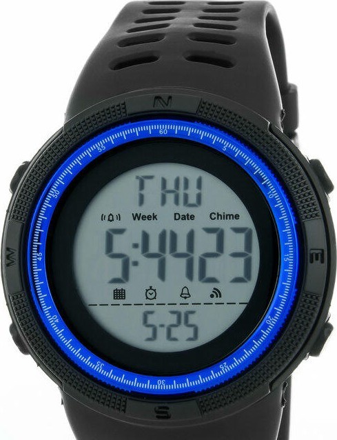 Skmei 1251BUWT black/blue-white