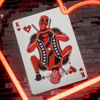 Карты "Theory11 Deadpool playing cards"