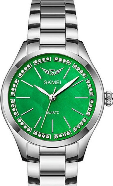 Наручные часы skmei 1964sign silver/green