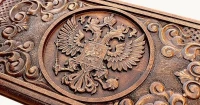 Нарды резные &quot;Герб РФ 2&quot;, Mkhitaryan