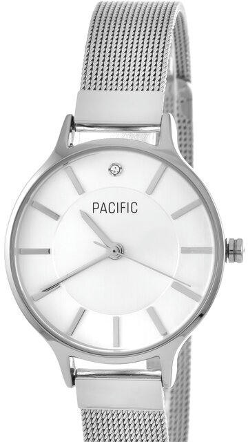 Наручные часы pacific x6133-01 корп-хром циф-сер сетка-хром