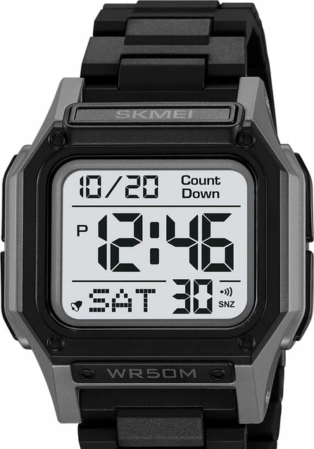 Наручные часы skmei 2264gywt black/gray-white