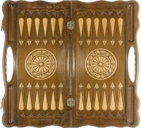 Нарды резные &quot;Армянский узор 9&quot; с ручкой 60, Haleyan