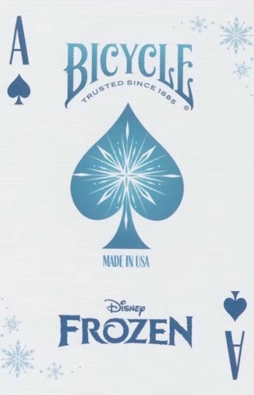 Карты "Disney Frozen blue Standard Index"