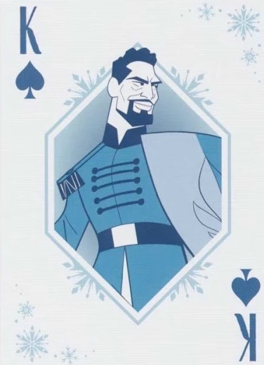 Карты "Disney Frozen blue Standard Index"