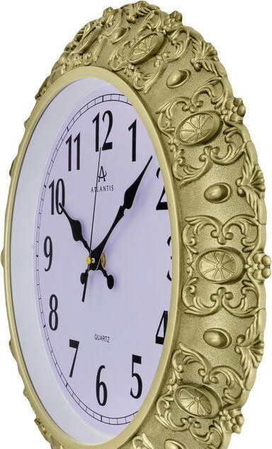 Настенные часы atlantis tld-35195a bronze