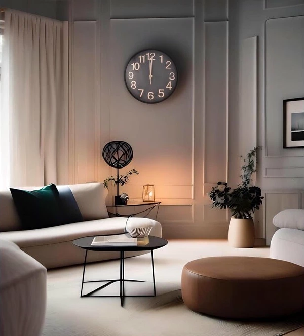 Настенные часы la minor 725-d чер