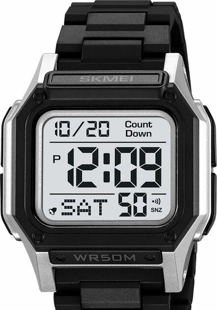 Наручные часы skmei 2264siwt black/silver-white