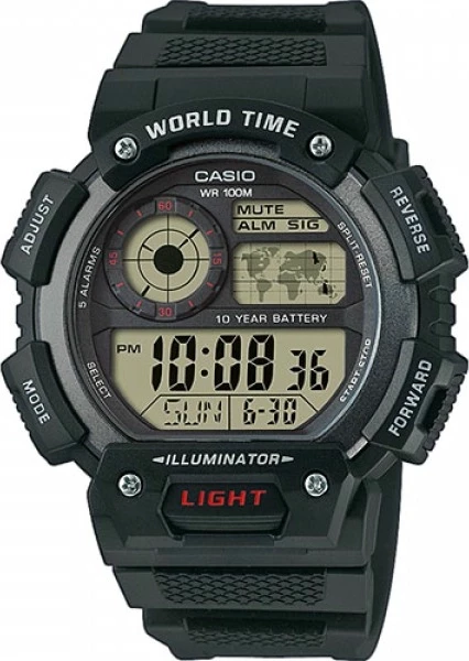 наручные часы casio ae-1400wh-1a