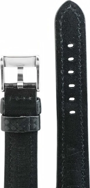 Ремешки "kmv" s-374 (1.22), 18 р-р, чер с бел стр.