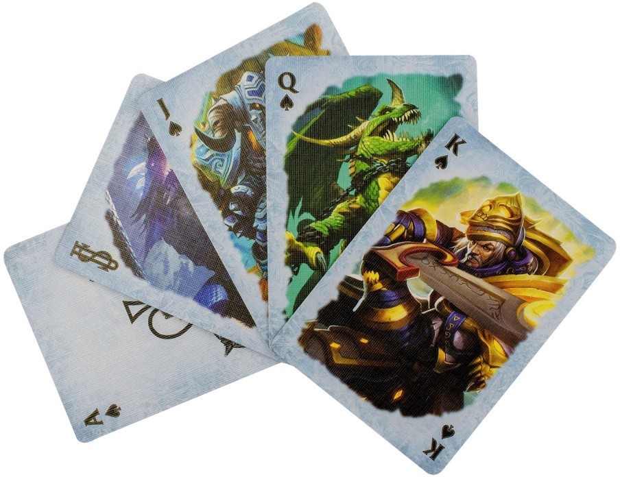 Карты "Bicycle World of Warcraft Woltk Standard Index "