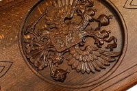 Нарды резные &quot;Герб РФ-2&quot; 50, Ustyan