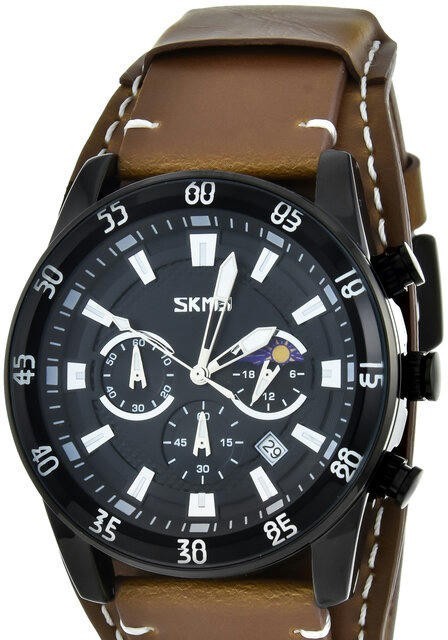 Наручные часы skmei 9249bnbk brown/black