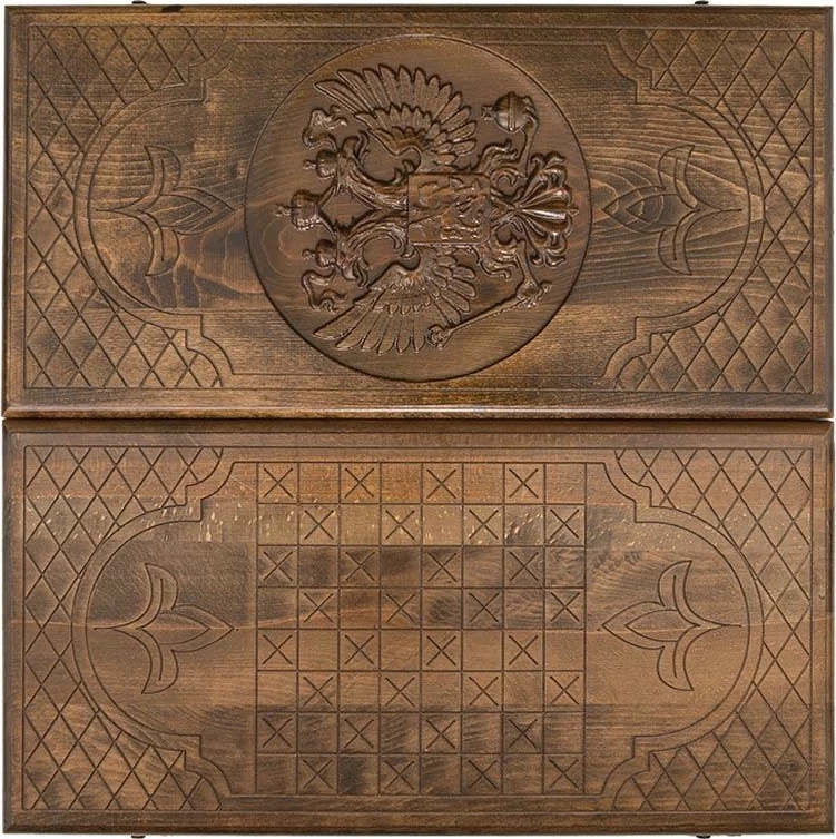 Нарды резные "Герб РФ-2", Ustyan