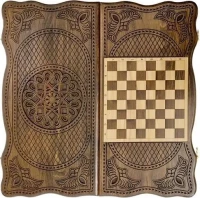 Нарды резные &quot;Тёмный Узор 3&quot; 60, Mirzoyan