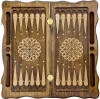 Нарды резные &quot;Тёмный Узор 3&quot; 60, Mirzoyan