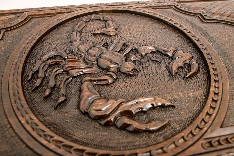 Нарды резные "Скорпион 1", Simonyan