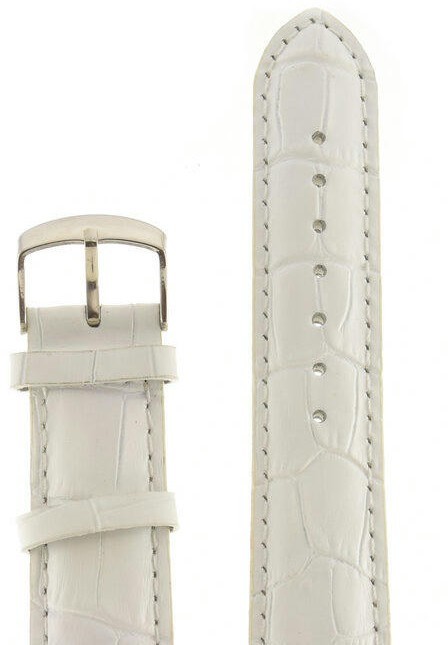 Ремешки maknamara 22 мм croco бел сер заст 1
