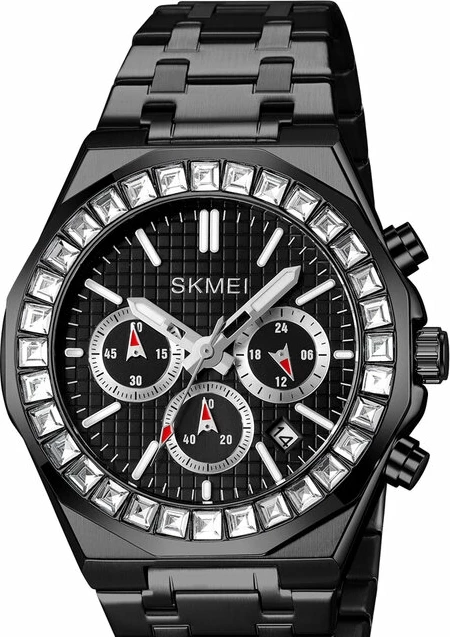 Наручные часы skmei 2380bksi black/silver