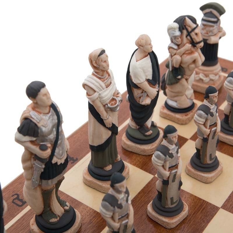 Шахматы "Спартак" 58 см маркетри, Madon (деревянные, Польша)