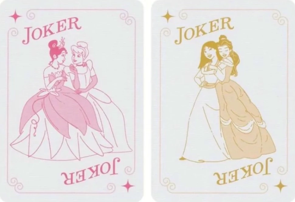 Карты "Bicycle Disney Princess Pink"
