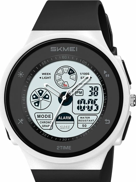 Наручные часы skmei 2346wtbk white/black
