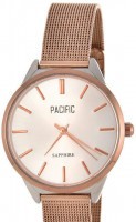 Наручные часы pacific x6196-05 корп-роз золот циф-сер сетка