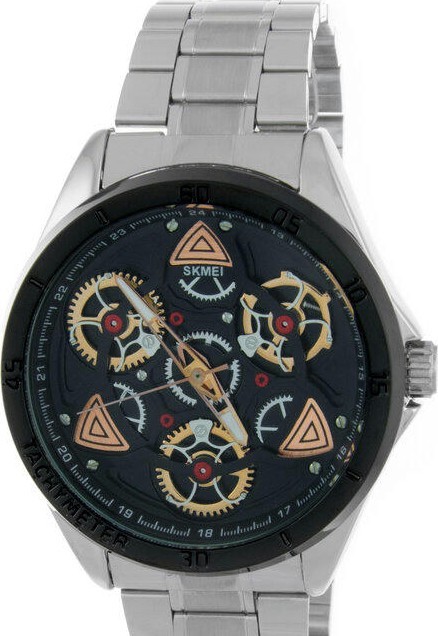 Наручные часы skmei 1678sibk silver black