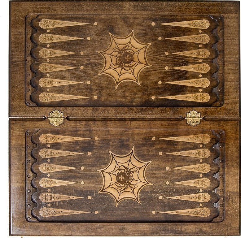 Нарды резные "Паук", Mirzoyan