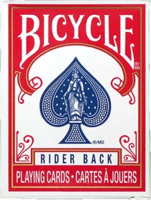 Карты "Bicycle Mini red"