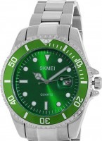 Наручные часы skmei 1779sign silver/green