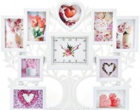 Настенные часы la minor hw-1708-1 бел мультирамка