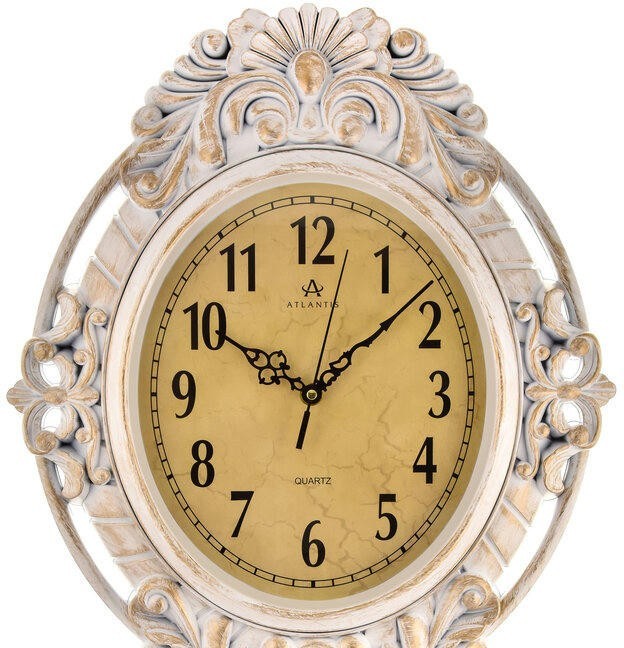 Настенные часы atlantis tld-35189a white