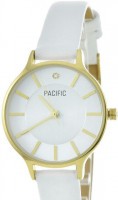 Наручные часы pacific x6133-18 корп-золот циф-бел рем-бел