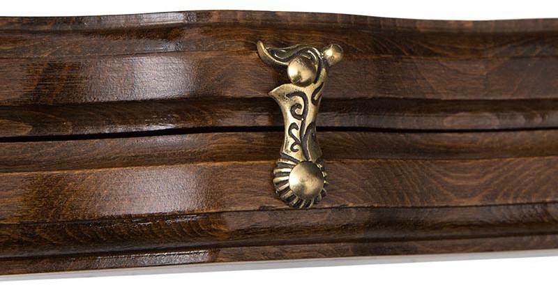 Нарды резные "Бесконечность 2" с ручкой 60, Haleyan