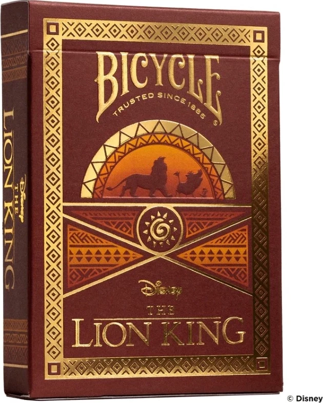 Карты "Bicycle Disney Lion King Standard Index"