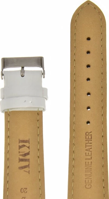 Ремешки "kmv" s-11, 20 р-р, бел, толщина 3.8, l