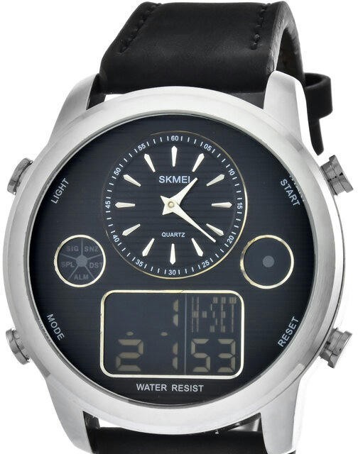 Наручные часы skmei 1653sibk silver/black