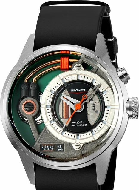 Наручные часы skmei 2333sibk silver/black