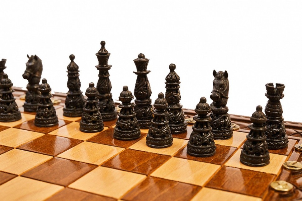 Шахматы резные "Лори" 40, Haleyan