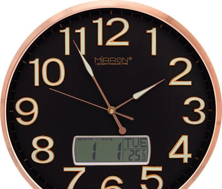 Настенные часы mirron p3337bnжк ЗЧ