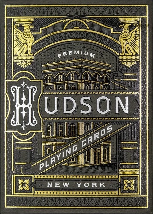 Карты "Theory11 Black Hudson"